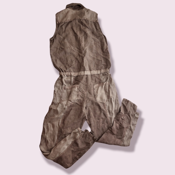 Young Fabulous & Broke Linette Jumpsuit in Teak - Picture 3 of 5